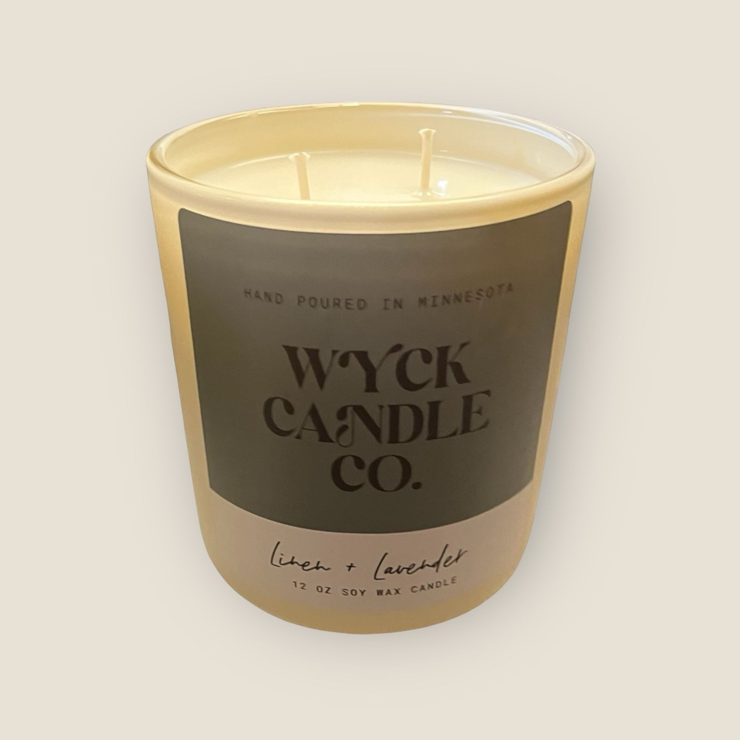 Linen + Lavender Soy Candle