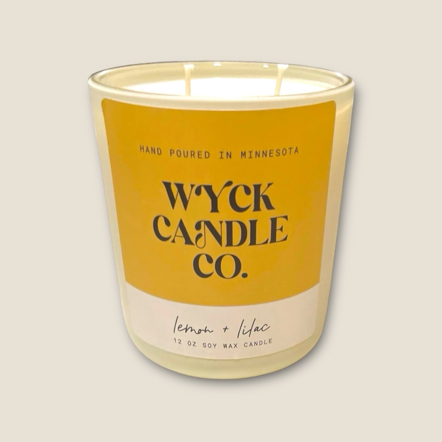 Lemon + Lilac Soy Candle