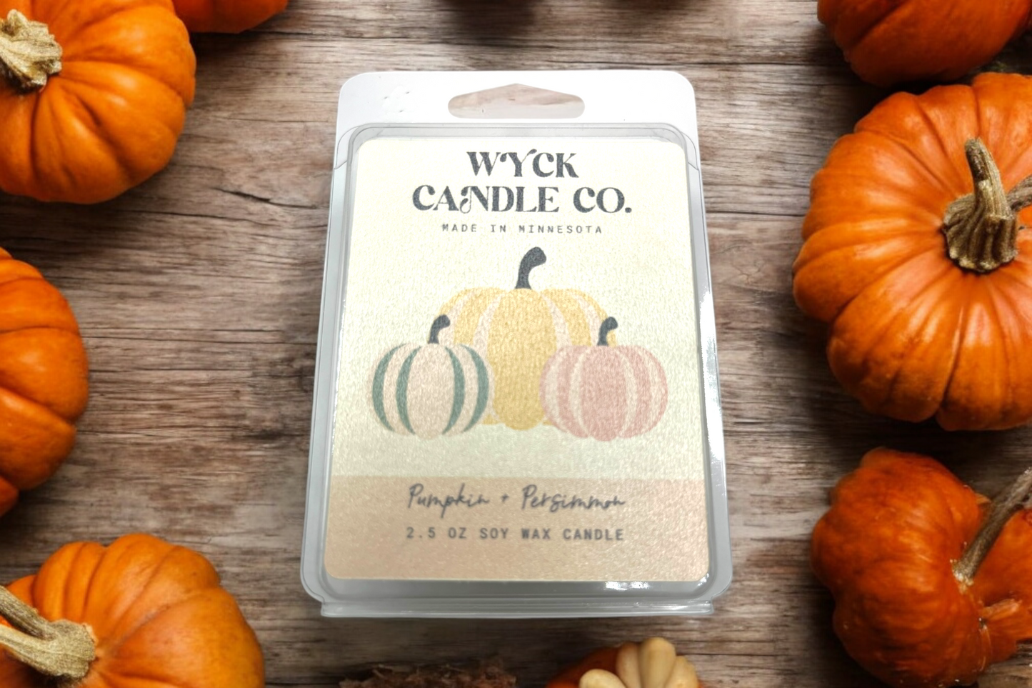 Pumpkin+ Persimmon 2.5 OZ Wax Melt