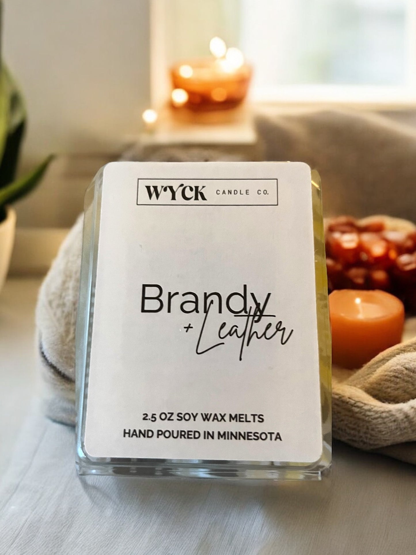 Brandy+ Leather Soy Wax Melts