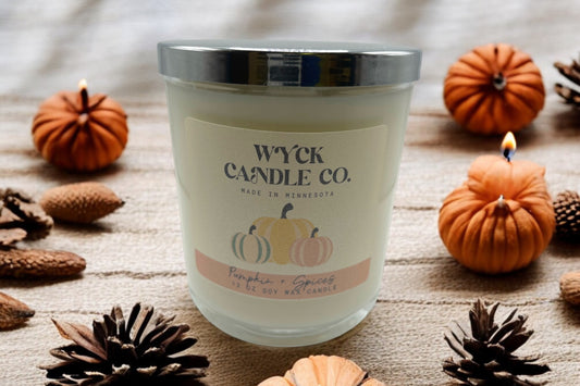 Pumpkin + Spices Soy Candle